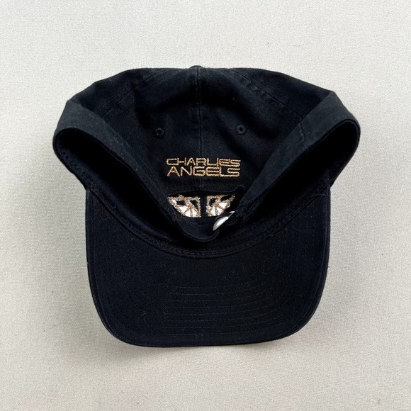Charlie's Angels Hat Cap Strapback Black Adjustable Television Show Movie Film - Picture 4 of 7